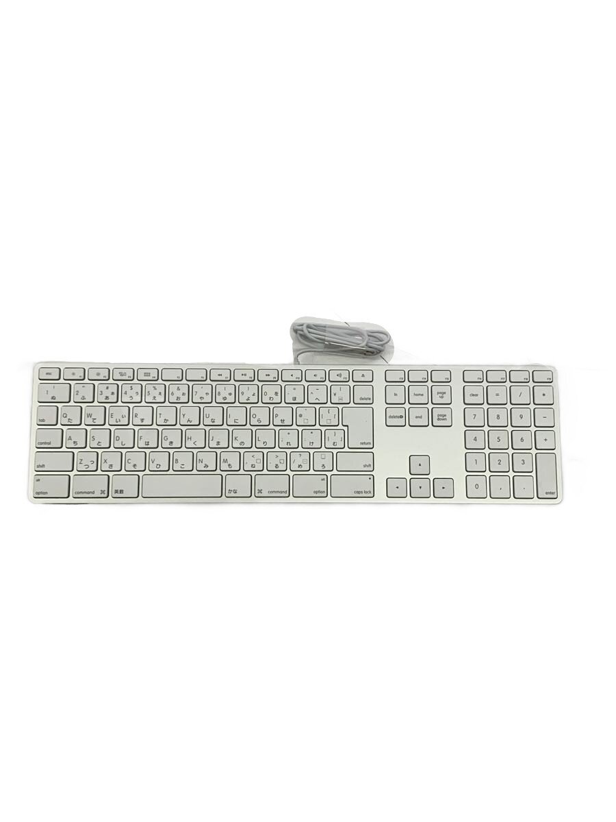 Apple Keyboard テンキー付き JIS配列 (MB110J/B) 楽天市場】apple keyboard jis mb110j／bの通販
