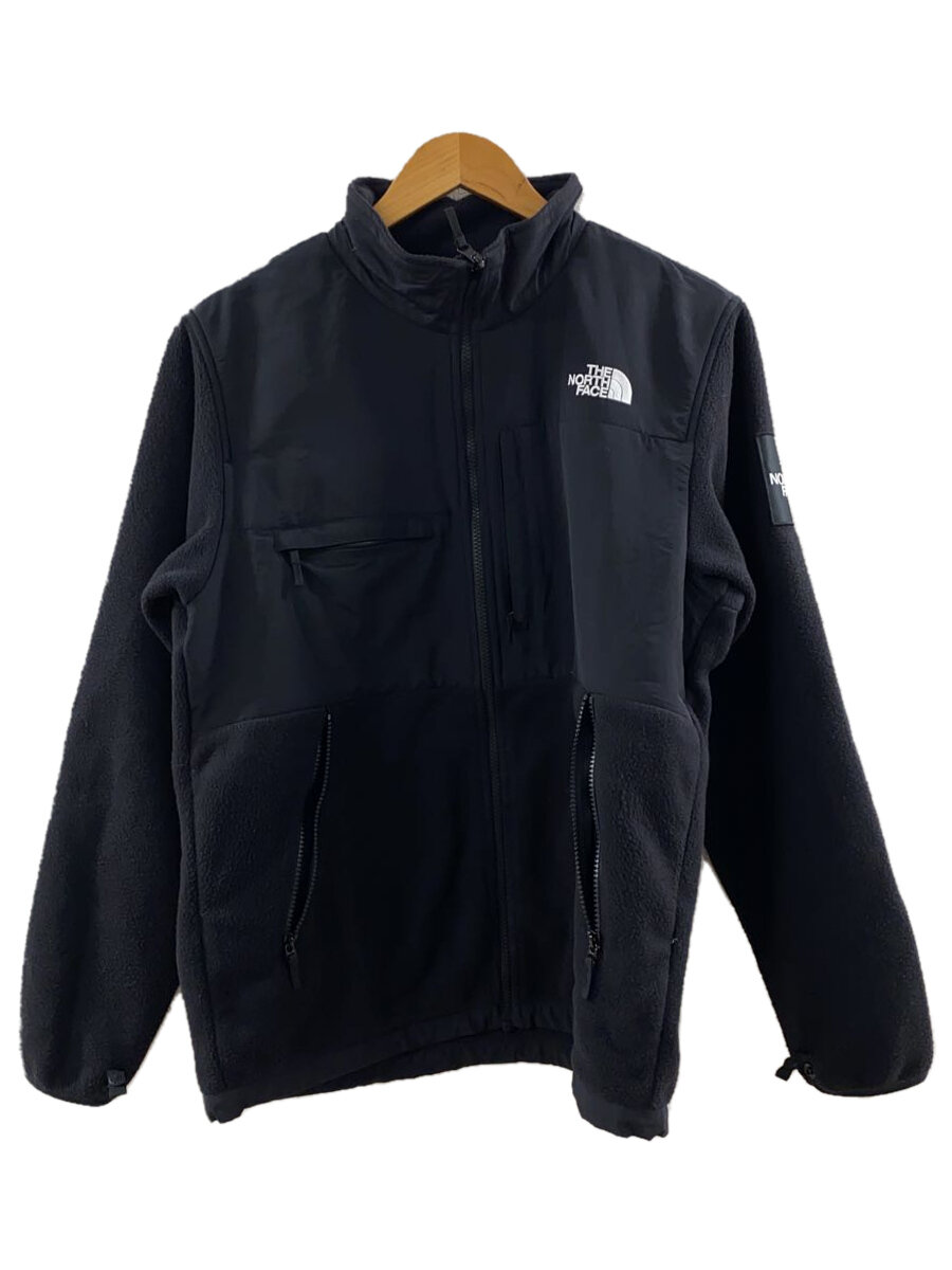 【中古】THE NORTH FACE◆DENALI JACKET_デナリジャケット/M/ポリエステル/BLK【メンズウェア】
