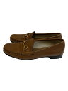 【中古】GUCCI◆ローファー/39.5/BRW/レザー【シューズ】(4)