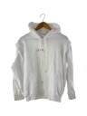【中古】STELLAMcCARTNEY◆パーカー/38/コットン/WHT/無地/591088 SNW21/フーディ//【メンズウェア】