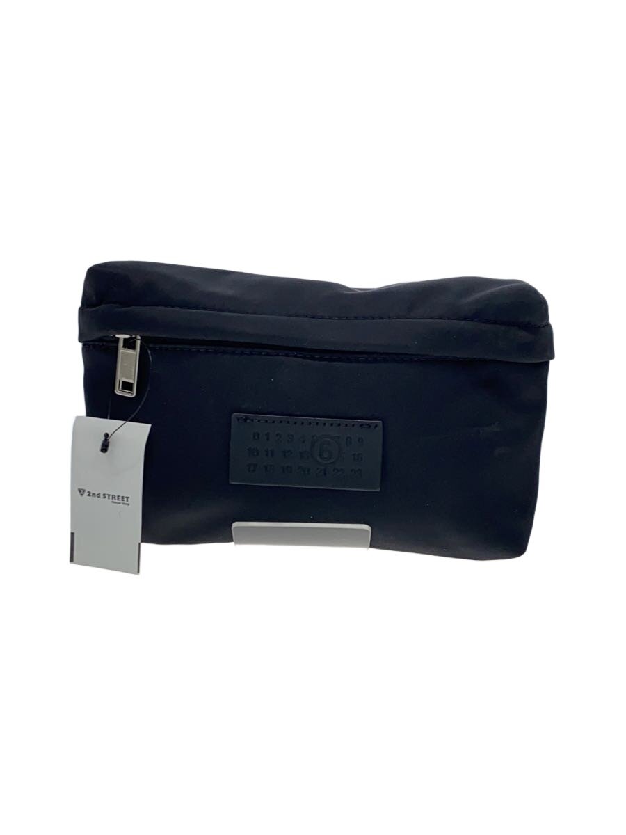 【中古】MM6◆ショルダーバッグ/ナイロン/BLK/SB5WB0001//【バッグ】