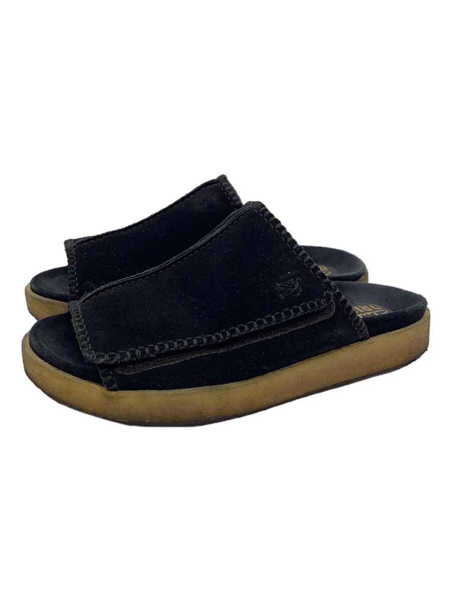 【中古】Clarks◆OverleighSlide/サンダル/26.5cm/BLK/261757797060【シューズ】