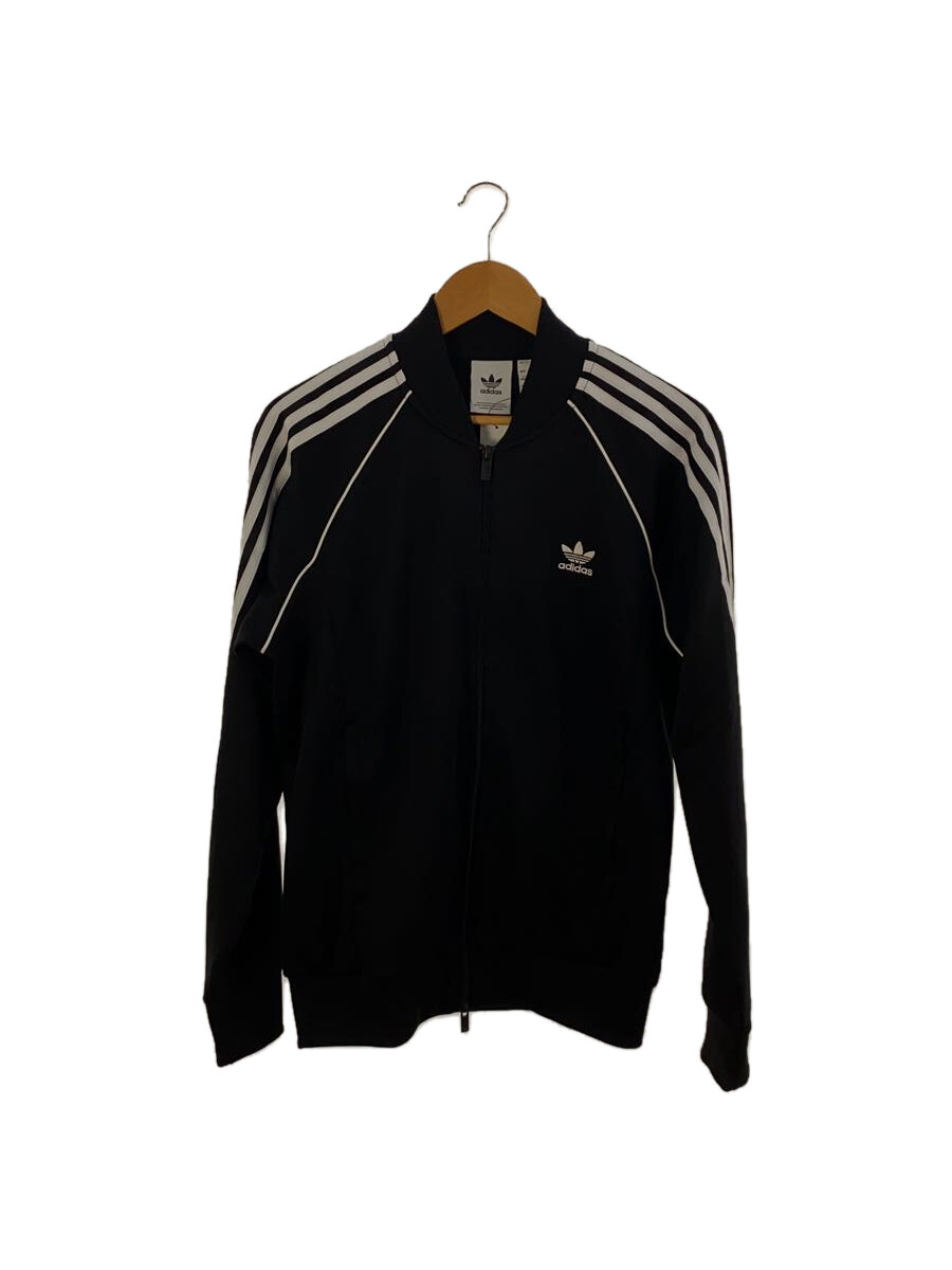 【中古】adidas◆ジャージ/L/ポリエステル/BLK/無地/IM4545【メンズウェア】