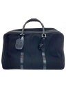 【中古】GUCCI◆ボストンバッグ/コットン/BLK/無地【バッグ】
