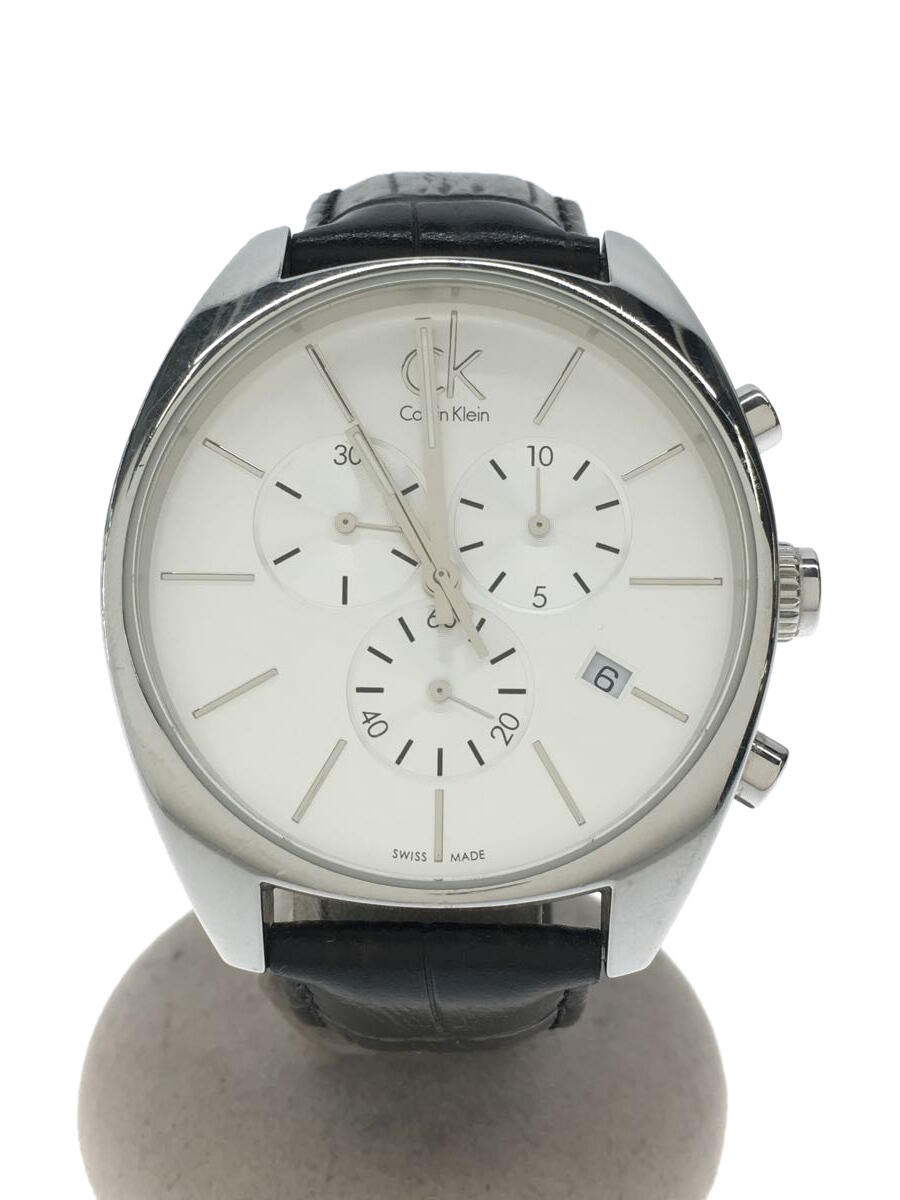【中古】Calvin Klein◆クォーツ腕時計