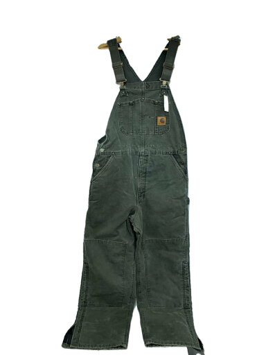 【中古】Carhartt◆ダブルニ-/オーバーオール/--/コットン/KHK【メンズウェア】 【中古】Carhartt◆ダブルニ-/オーバーオール/--/コットン/KHK【メンズウェア】