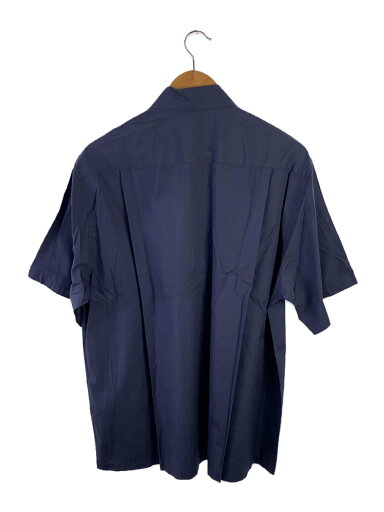 【中古】The Guilty Parties◆半袖シャツ/M/コットン/BLU/無地【メンズウェア】