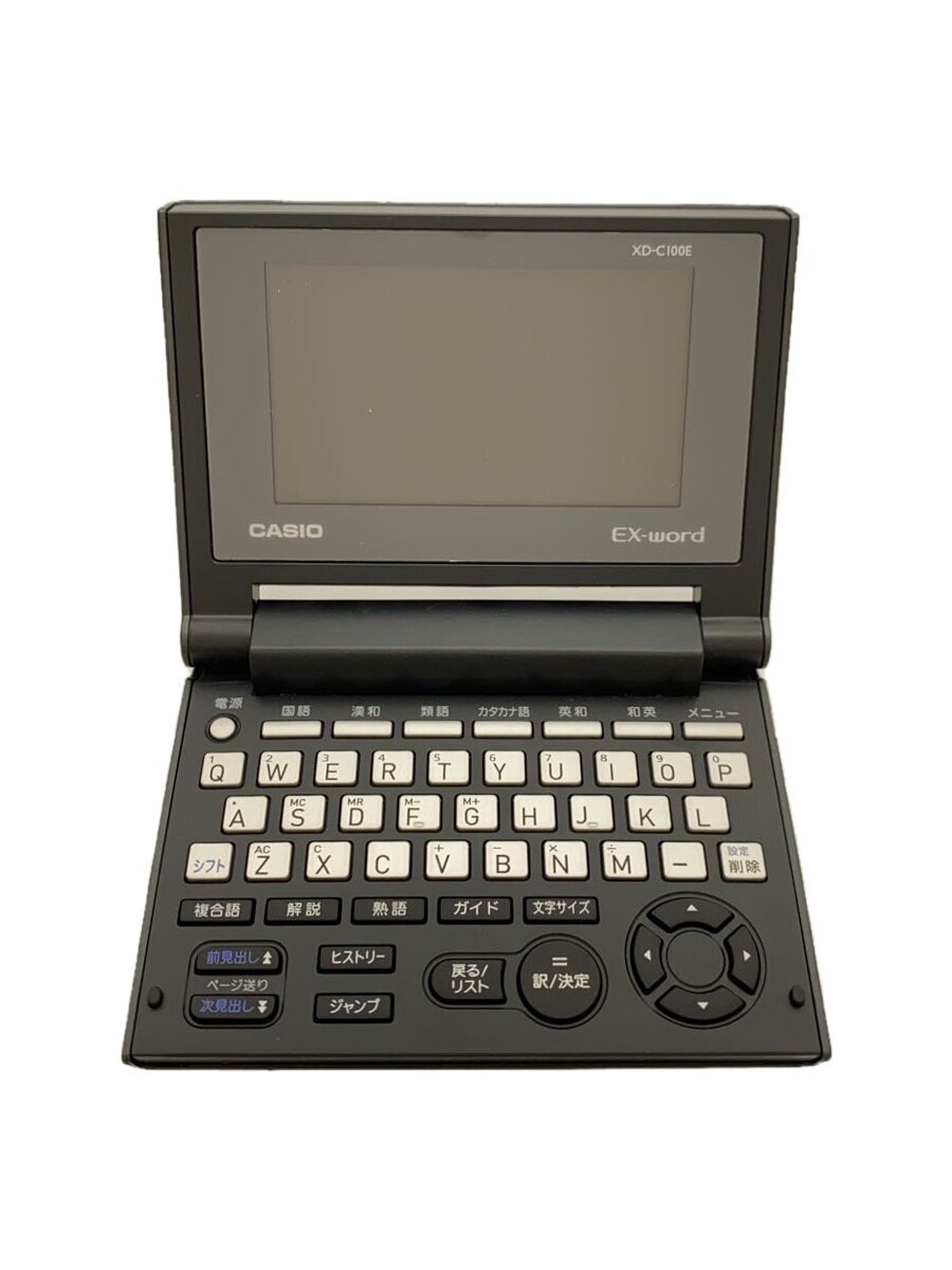 【ブランド】CASIO 【ブランドカナ】カシオ 【型番】 【程度】B 【カラー】 【キーワード】　　 2025/07/30 セカンドストリート泉大津店 【4541】【中古】CASIO◆電子辞書 エクスワード XD-C100E【家電・ビジュアル・オーディオ】 ブランド CASIO 型番 カラー 実寸 【電子辞書】 幅：10.8 / 高さ：1.7 / 奥行：8.5 【その他】 その他サイズ：/ 商品は　セカンドストリート泉大津店の店頭にて販売しております。商品に関するお問合わせは、お電話(TEL:0725-20-6057)にて、問合わせ番号：2345411019974をお伝えください。 配送方法やお支払い方法に関するお問い合わせは、サポートセンターまでご連絡をお願いします。 ※お電話の対応は営業時間内のみとなります。お問い合わせフォームでお問い合わせの際はご注文番号をご記入下さい