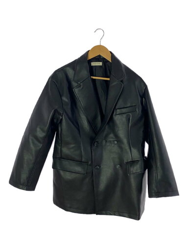 【中古】FREAK’S STORE◆ステンカラーコート/S/フェイクレザー/BLK/無地/24AW-140JK//【メンズウェア】 【中古】FREAK’S STORE◆ステンカラーコート/S/フェイクレザー/BLK/無地/24AW-140JK//【メンズウェア】