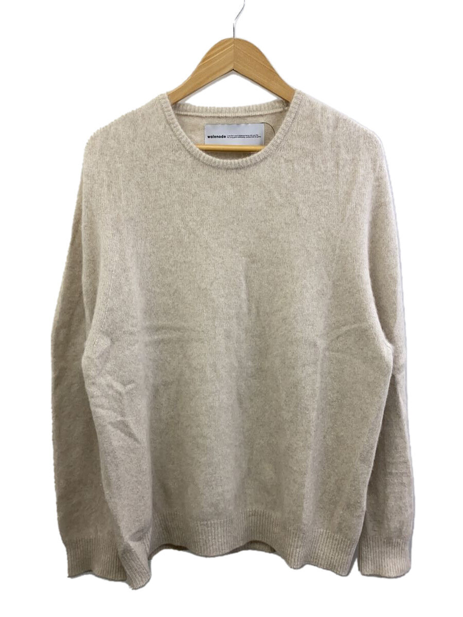 walenode◆ニット・セーター(薄手)/1/ウール/CRM/無地/wn23-15fw174-kw//