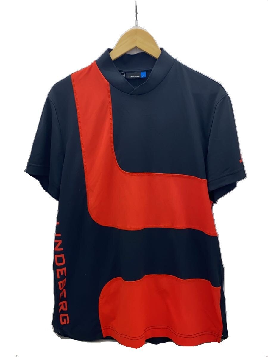 【中古】J.LINDEBERG◆ゴルフ/スポーツウェアー/L/RED【スポーツ】
