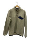 【中古】patagonia◆トップス/L/ポリエステル/CRM/STY25551FA22【メンズウェア】