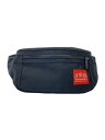 【中古】Manhattan Portage◆ウエストバッグ/--/BLK/無地【バッグ】