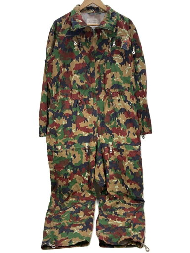 【中古】MILITARY◆SPILAG/50-76/アルペンカモ/スイス軍/ジャンプスーツ/--/ポリエステル/マルチカラー/カモフラ【メンズウェア】
