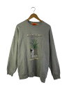 【中古】Keboz◆BUY ME STAND CREW/スウェット/L/コットン/GRY【メンズウェア】(4)
