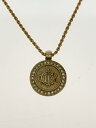 【中古】Christian Dior◆ネックレス/--/ラインストーン/GLD/トップ有/レディース【服飾雑貨他】
