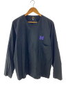 【中古】Needles◆長袖シャツ/S/コットン/BLK/NS239SH【メンズウェア】
