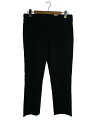 【中古】Y’s◆スラックスパンツ/4/ウール/BLK【メンズウェア】(4)