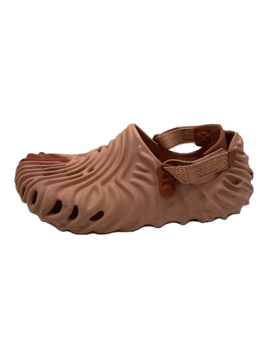 【中古】crocs◆サンダル/US9/PNK【シューズ】