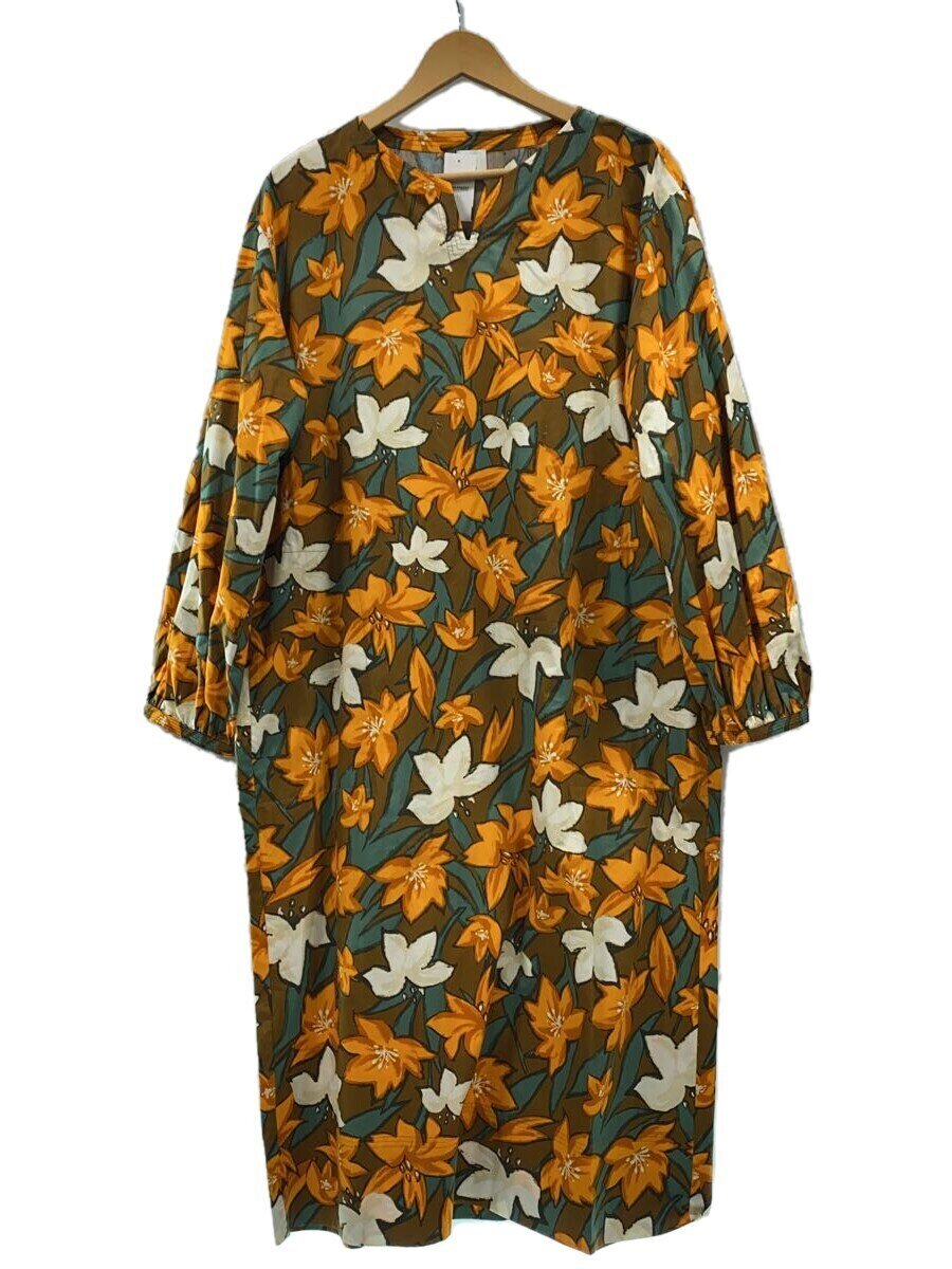 6(ROKU) BEAUTY & YOUTH UNITED ARROWS◆FLOWER PRINT ONEPICE/38/コットン/ORN/総柄/8628-299-0263//