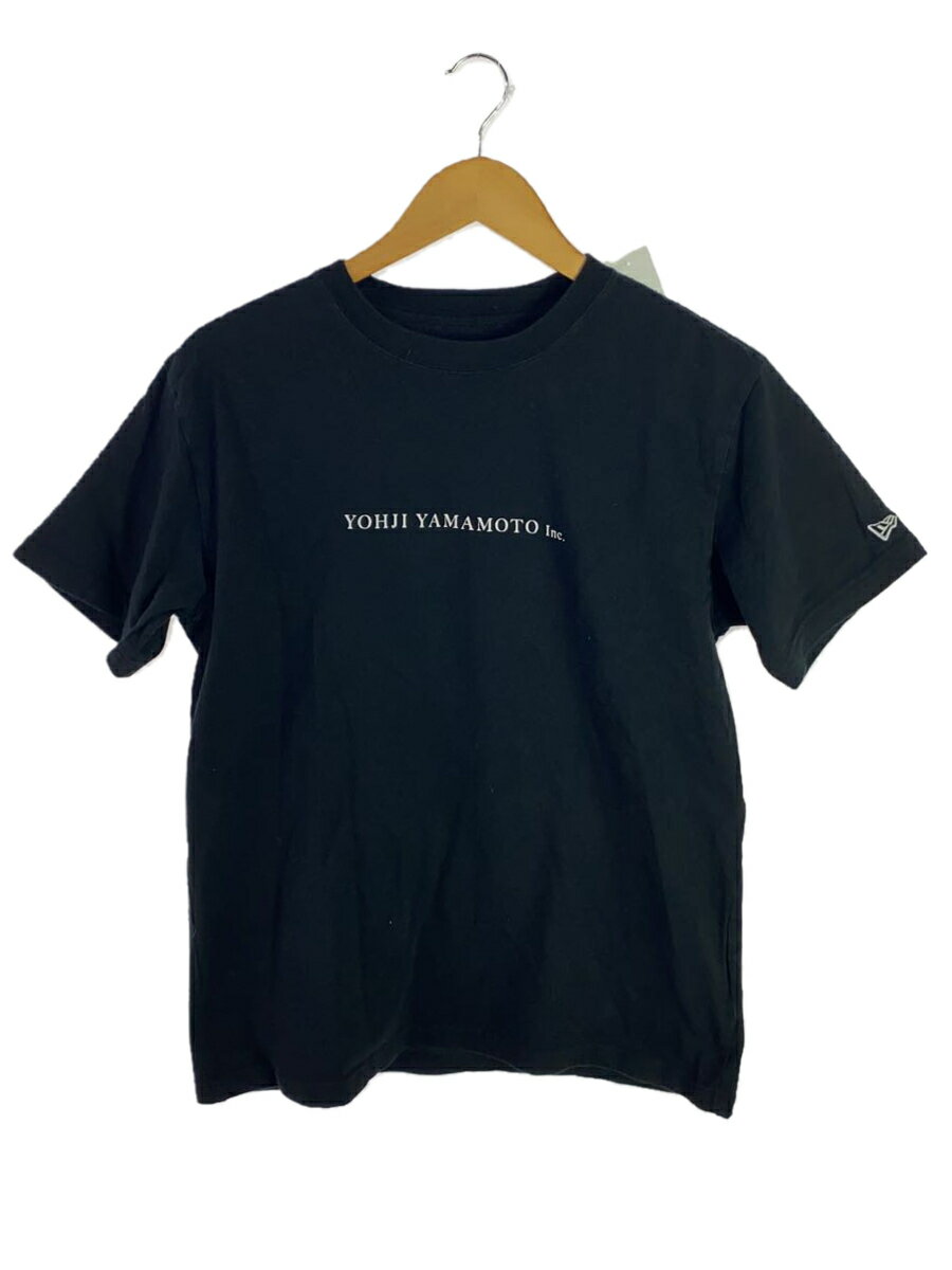【中古】yohji yamamoto POUR HOMME◆20SS/100周年記念/Tシャツ/L/コットン/BLK/HN-T77-877
