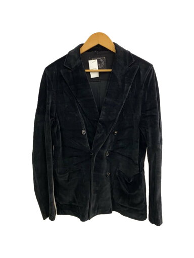 【中古】ジャケット/L/コットン/BLK/51G422J/ダブルブレストジャケット【メンズウェア】 【中古】ジャケット/L/コットン/BLK/51G422J/ダブルブレストジャケット【メンズウェア】