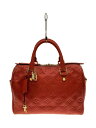 【中古】LOUIS VUITTON◆スピーディ・バンドリエール25_モノグラム・アンプラント_RED/レザー/RED/モノグラム【バッグ】