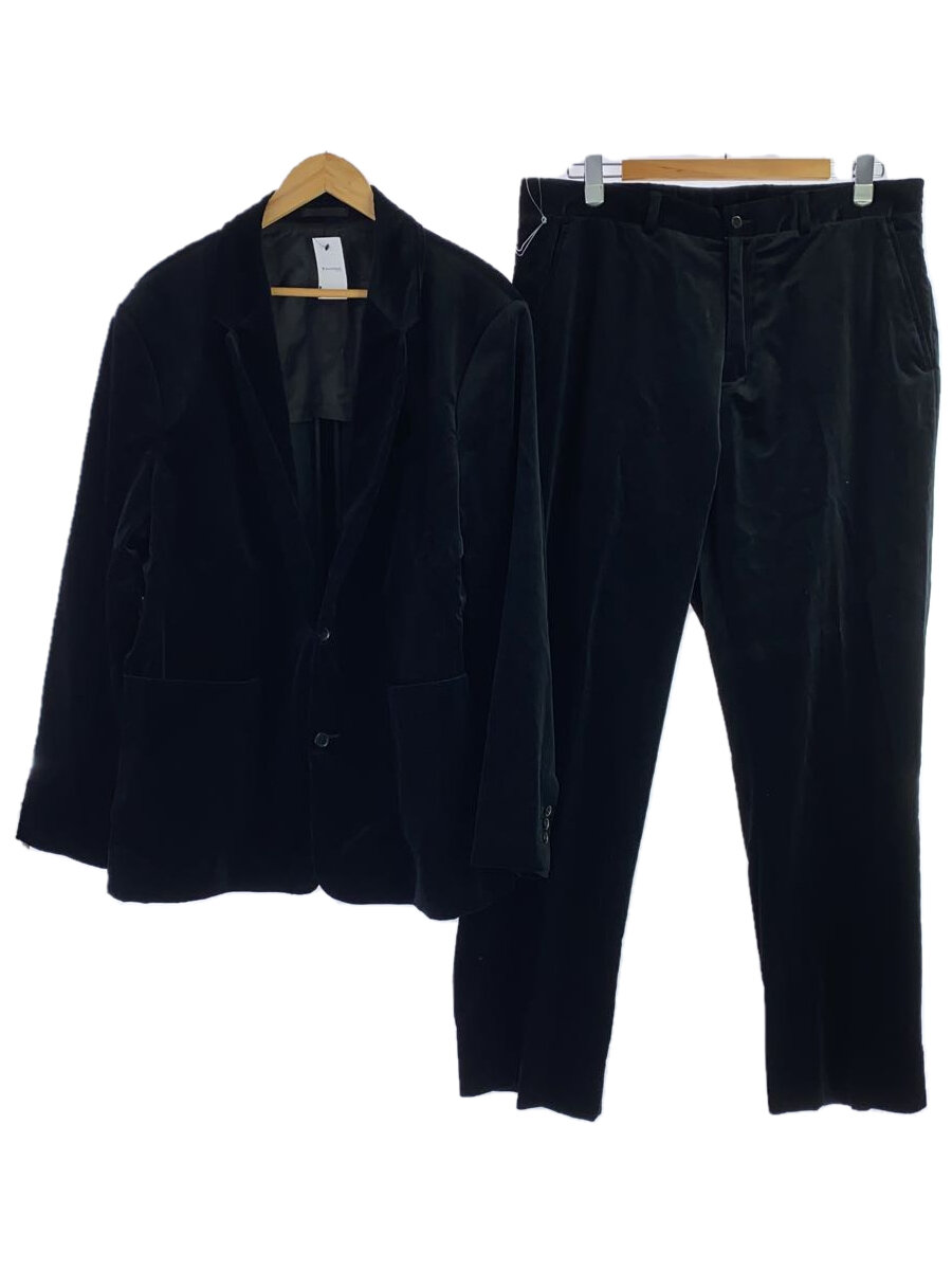 【中古】Supreme◆23FW/Velvet Suit/スーツ/XL/ベロア/ブラック【メンズウェア】