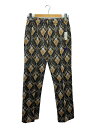 【中古】Needles◆22SS/Track Pant-Papillon Poly Jqトラックパンツ/S/アーガイル/総柄/KP213//【メンズウェア】