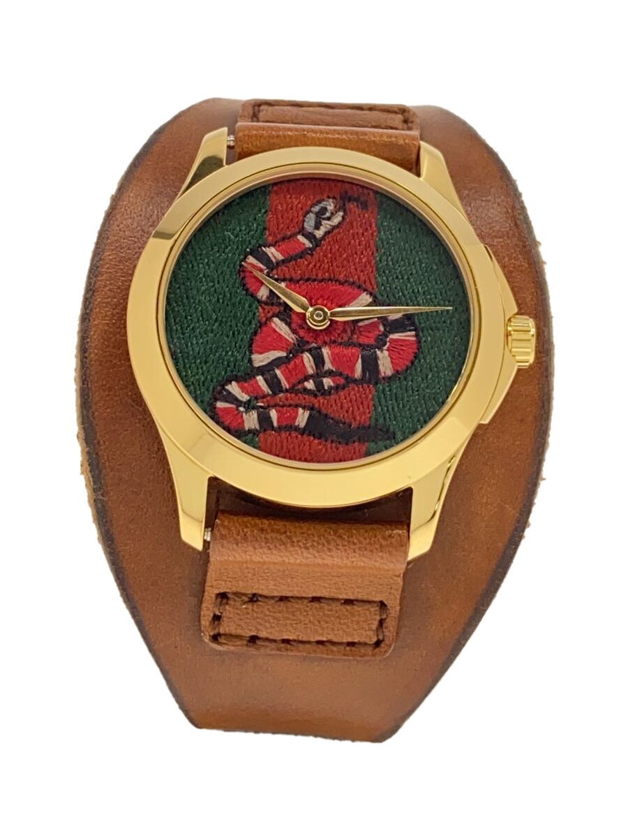 【中古】GUCCI◆クォーツ腕時計/アナ