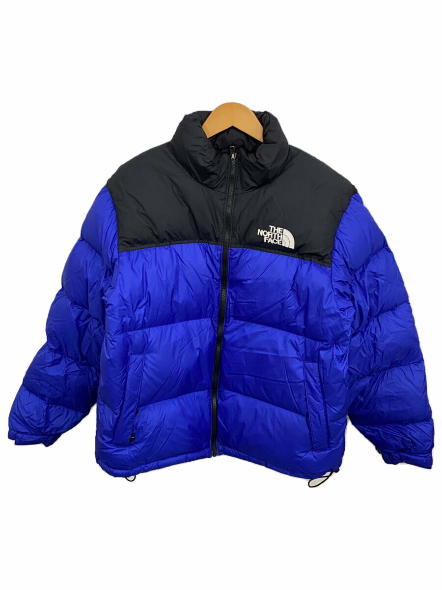 【中古】THE NORTH FACE◆ダウンジャケット/L/ナイロン/BLU/無地/NF0A3C8D【メンズウェア】