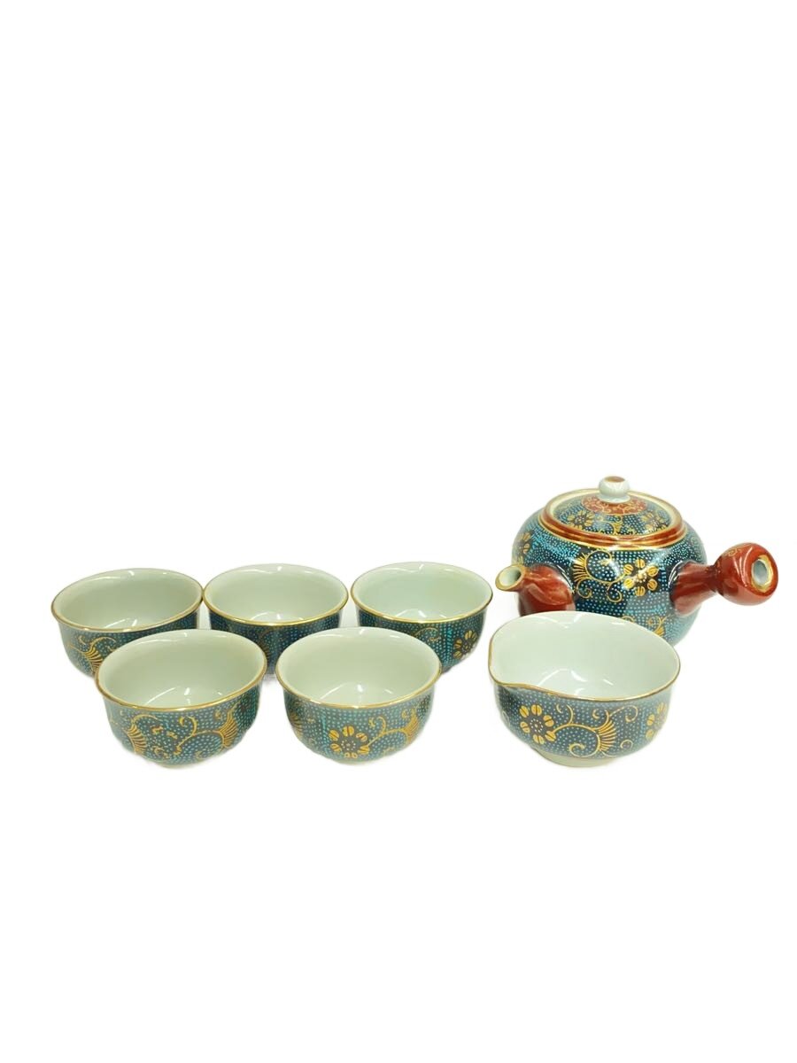 Other Tableware - 【中古】九谷焼◆雄岳/茶器セット和食器その他/7点セット//【キッチン用品】