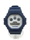 【中古】CASIO◆クォーツ腕時計_G-SHOCK/デジタル/ラバー/WHT【服飾雑貨他】