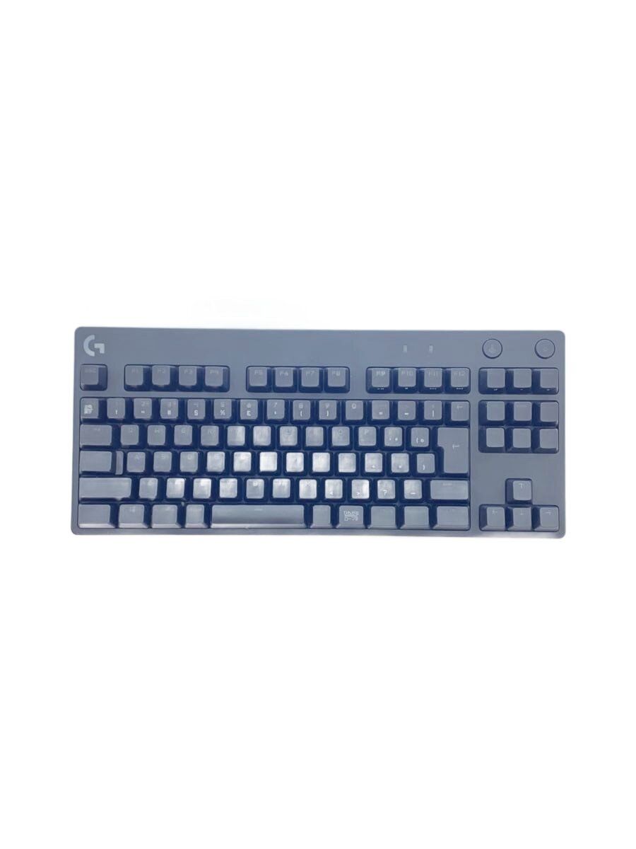 【中古】Logicool◆キーボード PRO X Gaming Keyboard G-PKB-002 青軸 [ブラック]【パソコン】