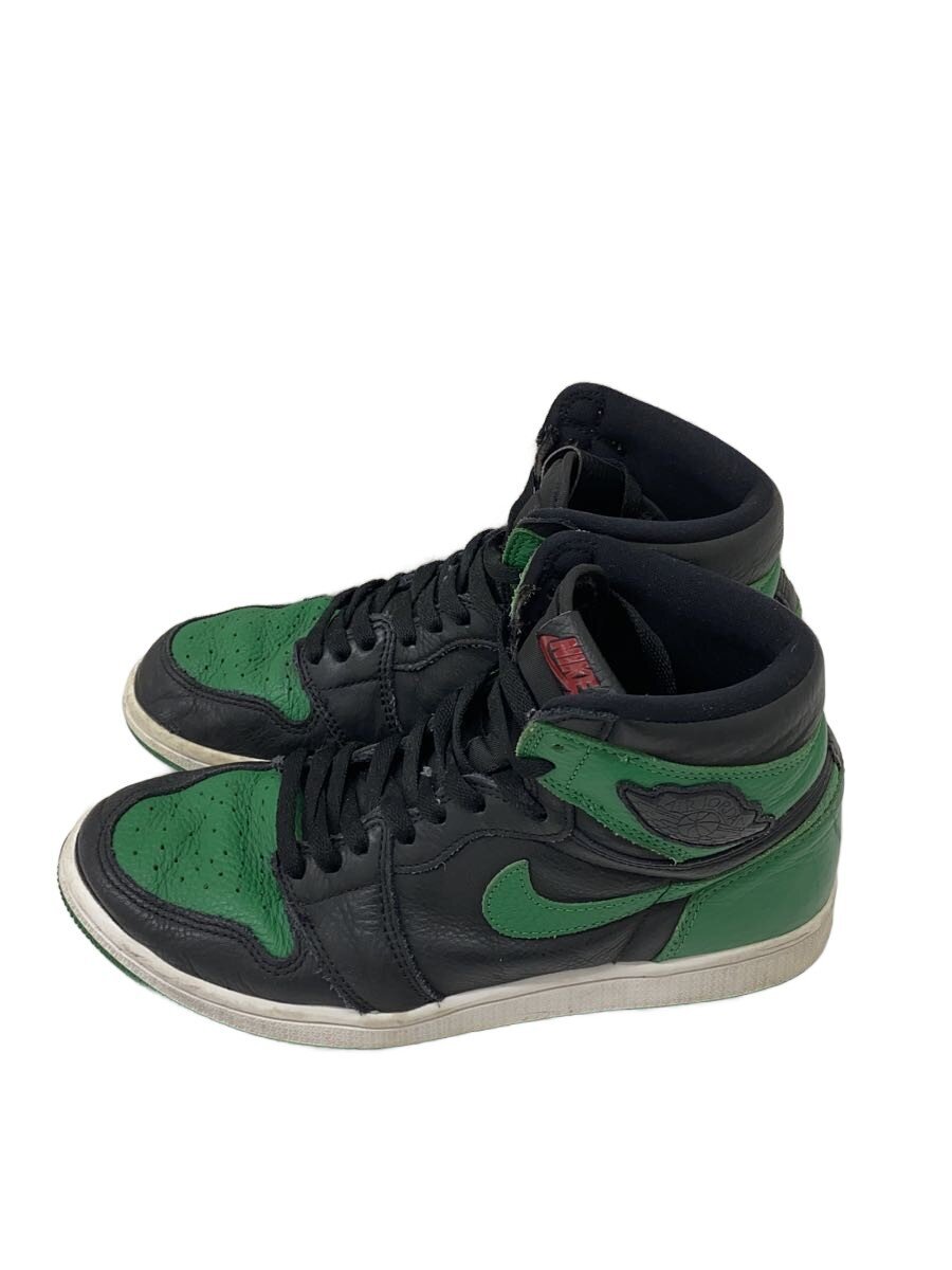 NIKE◆AIR JORDAN 1 RETRO HIGH OG/エアジョーダン 1 レトロ/グリーン/555088-030/