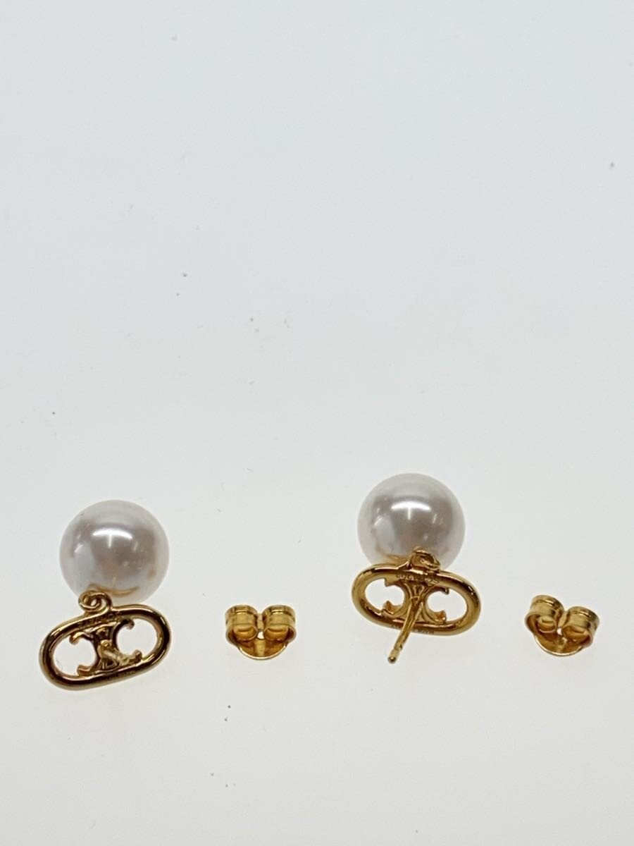 【中古】CELINE◆ピアス/--/GLD/レディース/46W796BPE.01GI【服飾雑貨他】