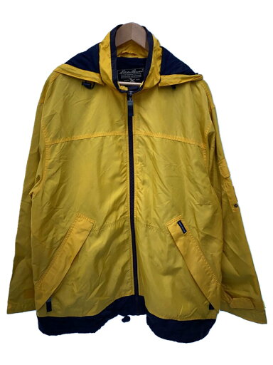 【中古】EDDIE BAUER◆ジャケット/M/ナイロン/YLW/無地//【メンズウェア】 【中古】EDDIE BAUER◆ジャケット/M/ナイロン/YLW/無地//【メンズウェア】