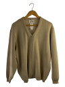 【中古】STILL BY HAND◆P/P KNIT BLOUSON/カーディガン(厚手)/46/ポリエステル/CRM/KN01251/和紙【メンズウェア】