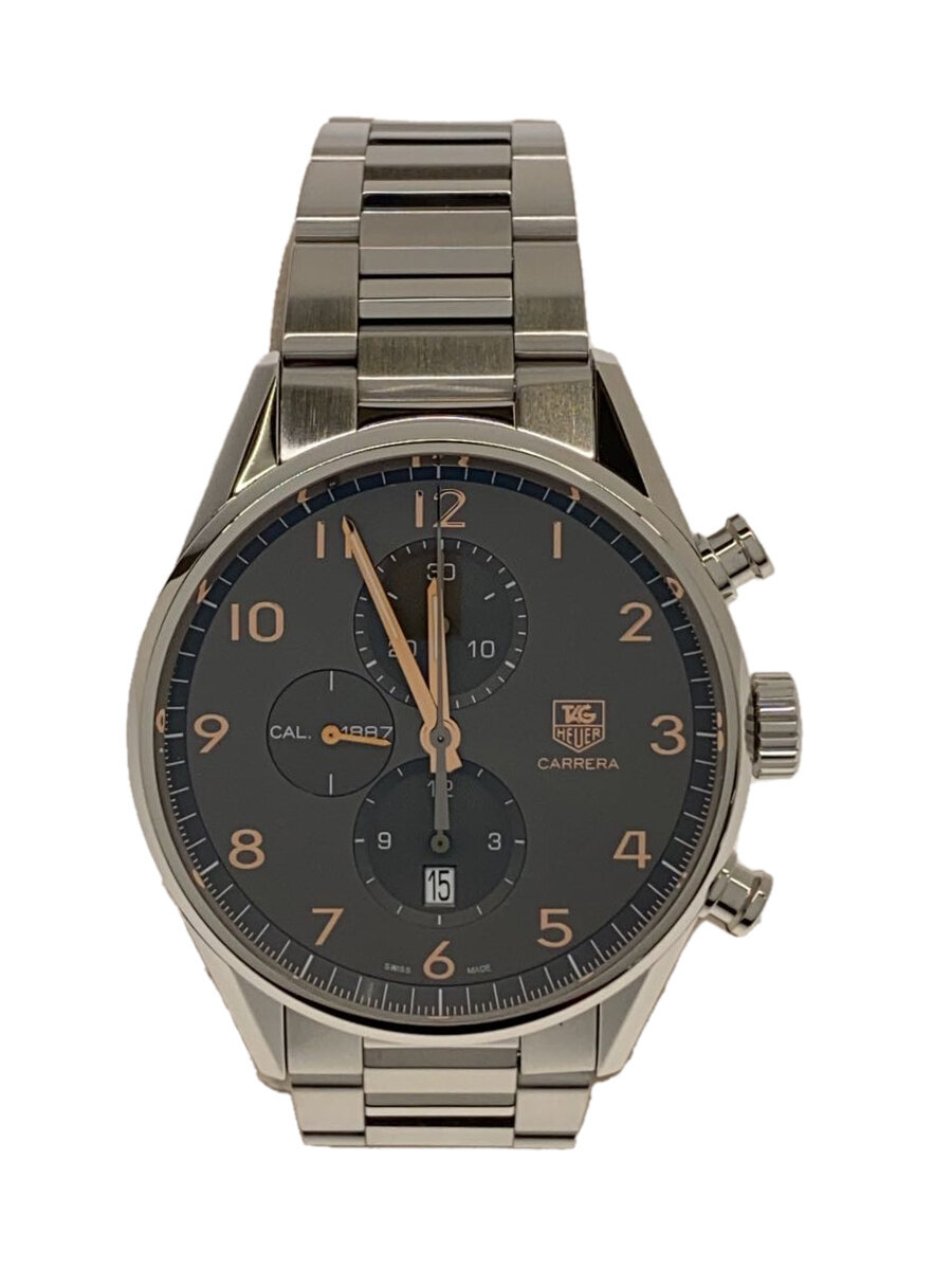 【中古】TAGHeuer◆本体全体的に傷擦れ汚れあり/カレラ/クロノグラフ/自動巻/CAR2013-4//【服飾雑貨他】