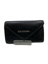 【中古】BALENCIAGA◆キーケース/レザー/BLK/無地/メンズ/499204 1000//【服飾雑貨他】(4)