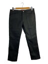 【中古】HIDE AND SEEK◆24AW/B-Work-S Heavy/ストレートパンツ/M/コットン/BLK/HP-111024【メンズウェア】