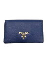【中古】PRADA◆カードケース/レザー/NVY/レディース【服飾雑貨他】(4)