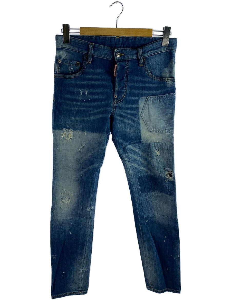 【中古】DSQUARED2◆スキニーパンツ/46/デニム/IDG/S71LB0456【メンズウェア】