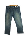 【中古】nonnative◆カットオフストレートデニムパンツ/--/--/IDG【メンズウェア】
