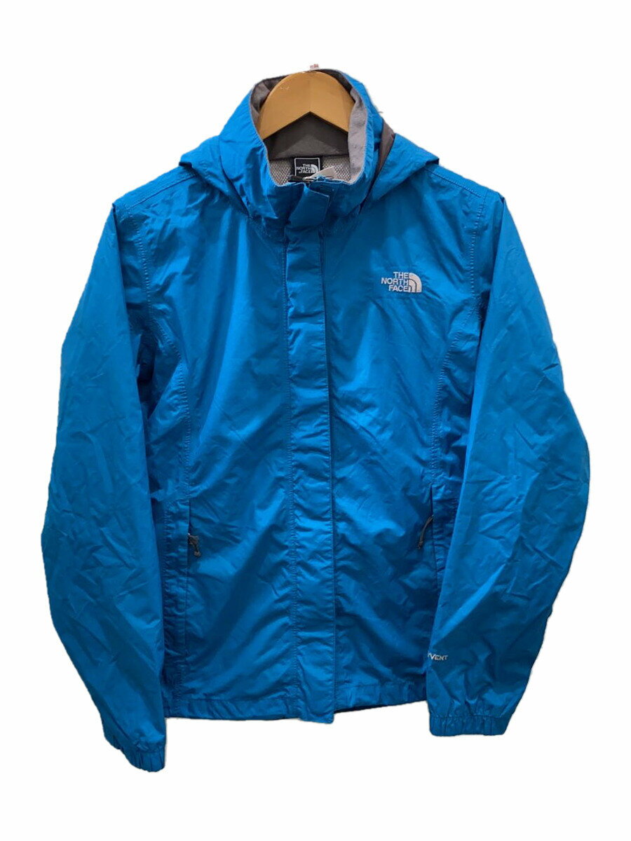 【中古】THE NORTH FACE◆マウンテンパーカー/M/ナイロン/BLU【レディースウェア】