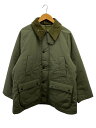 【中古】Barbour◆24aw/OS BEDALE PADDED CASUAL JACKET/中綿ジャケット/40/コットン/KHK【メンズウェア】