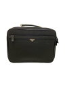 【中古】PRADA◆ブリーフケース/ナイロン/BLK【バッグ】(4)