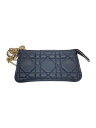 【中古】Christian Dior◆キーケース/レザー/BLK/レディース【服飾雑貨他】