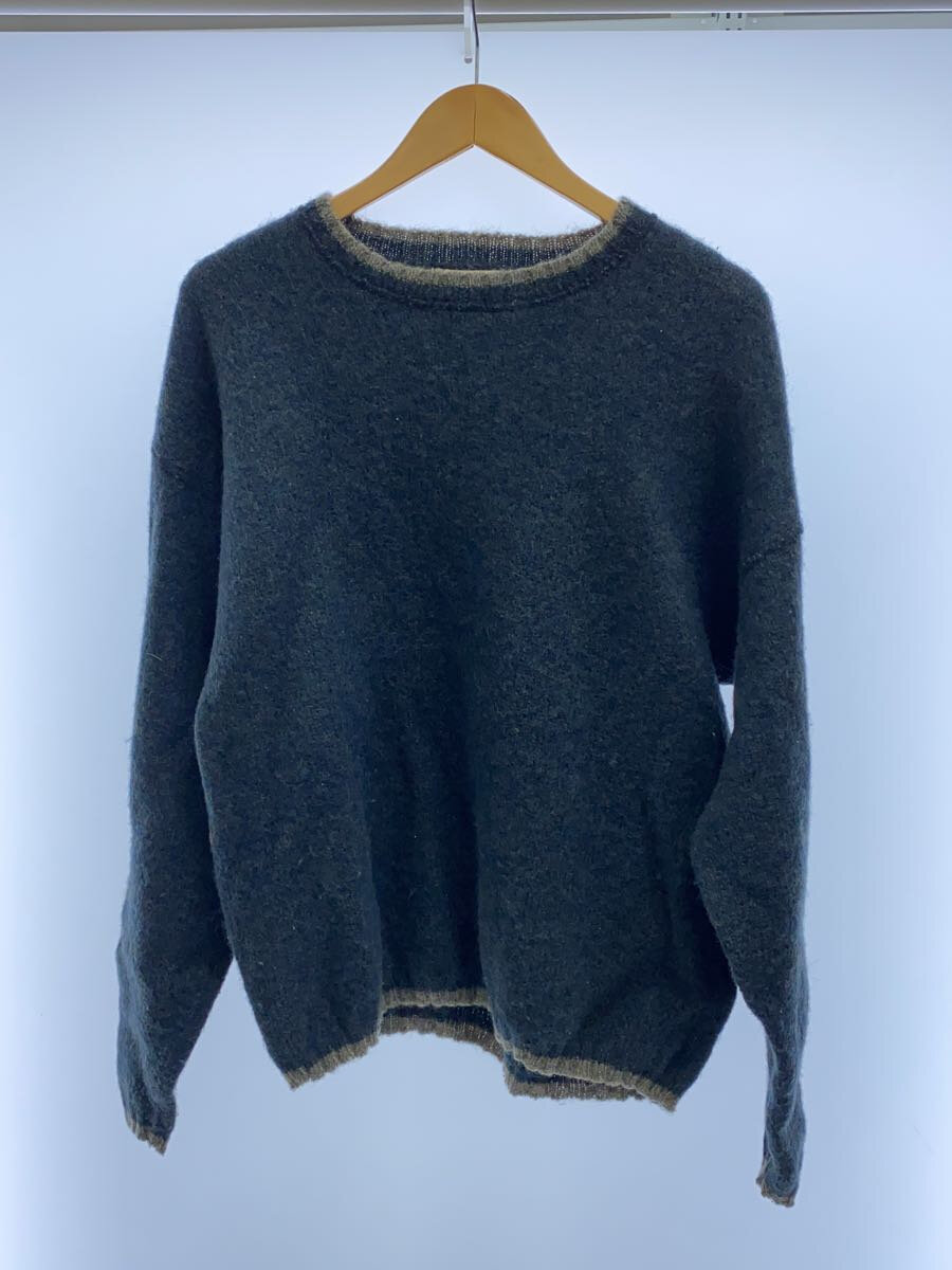 【中古】Woolrich◆ニット・セーター(厚手)/L/ウール/KHK/無地/1650-113【メンズウェア】