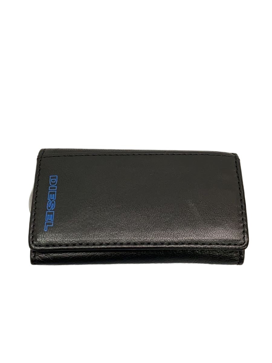 【中古】DIESEL◆キーケース/レザー/BLK/メンズ【服飾雑貨他】